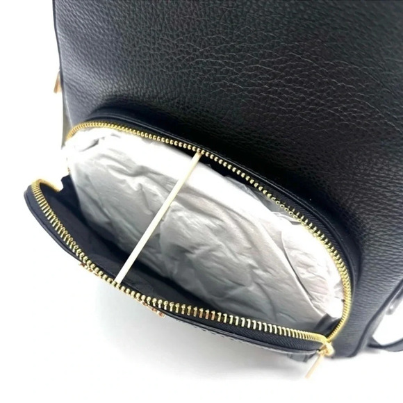 Michael Kors Medium Jaycee Backpack Black/Gold main image 6